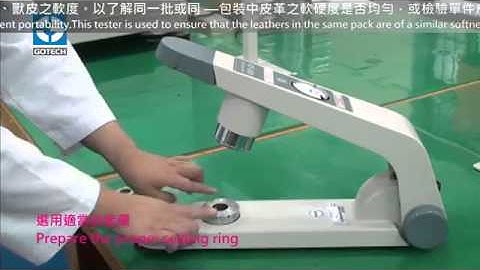 GOTECH GT 303  Leather Softness Tester Lesoshoppe