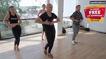 Transfer upper body - good tips for every dance - Captain Salsa