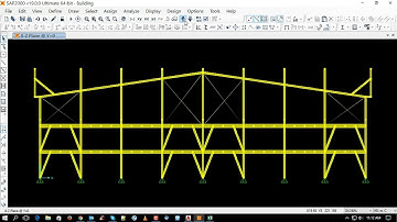 sap2000 v19 design steel structure building 05