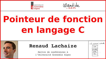 Pointeur de fonction en langage C | Renaud Lachaize