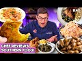 British Chef Reviews USA Southern Food!! | Sorted Special Ep 1/2