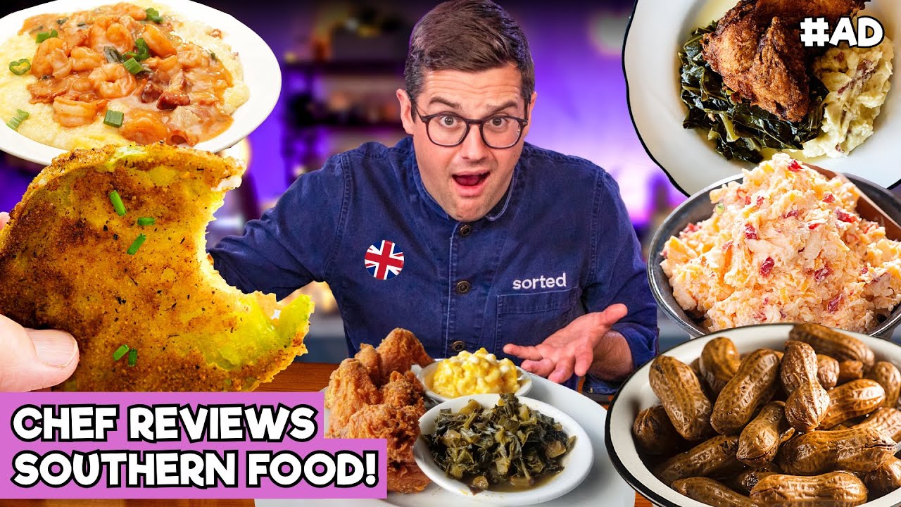 British Chef Reviews USA Southern Food!!