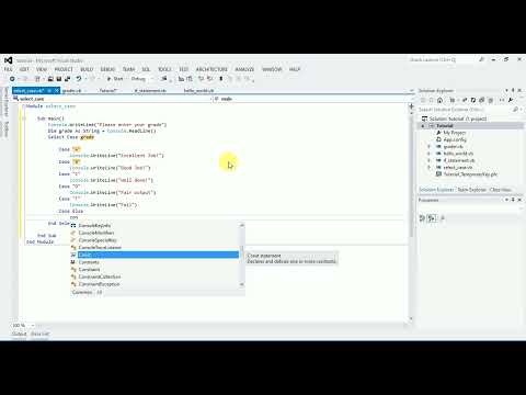 VB Net Console Programming 4