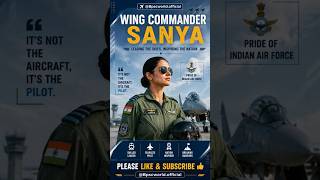 Wing Commander Sanya:IAF’s First Woman ‘Cat‑A’ Flying Instructor Soars to New Heights#upsc#bpsc#army