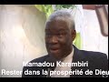 Mamadou Karambiri : Rester dans la prospérité de Dieu
