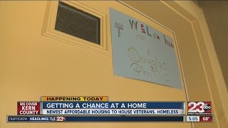 New Affordable Housing Apartment open today bringing in homeless and veterans