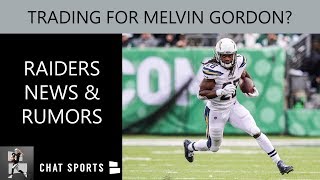 Melvin gordon followed the oakland raiders on instagram after chargers
gave him permission to seek a trade. now latest rumors are around
melv...