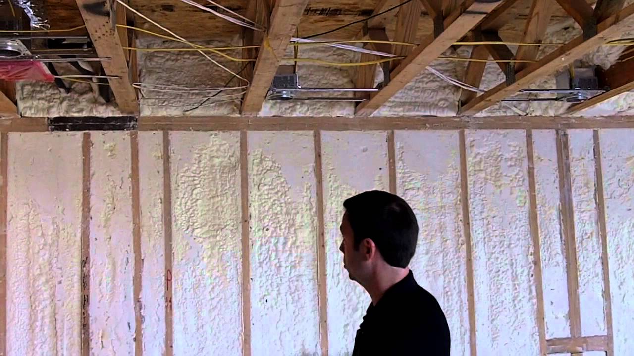 Spray Foam Insulation 3 Reasons to like it YouTube