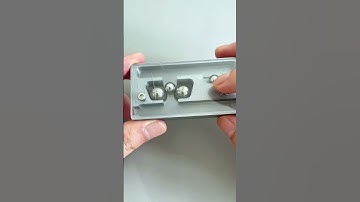 Move the ball to another groove, simple or impossible?#Puzzles #IQ #iqtest