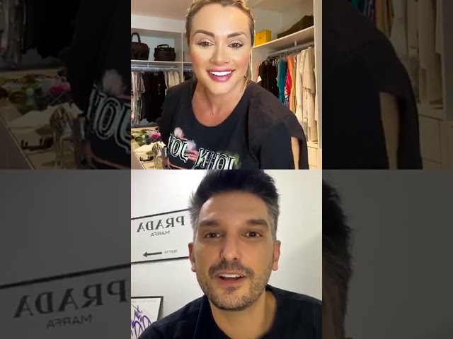 Juju Salimeni (@jujusalimeni) archived Instagram live stream from April 17, 2020