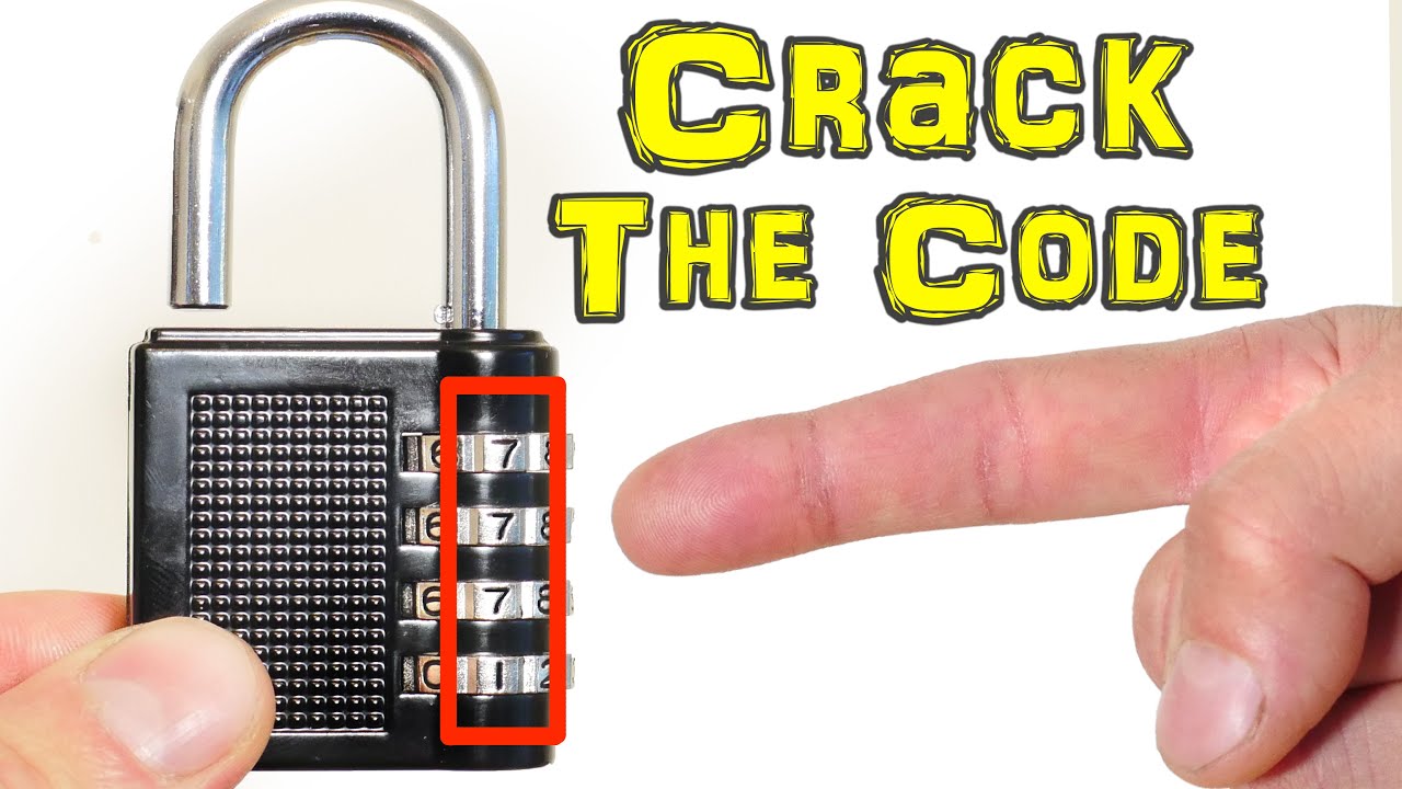 How to Crack the Code & Open a Combination Padlock 