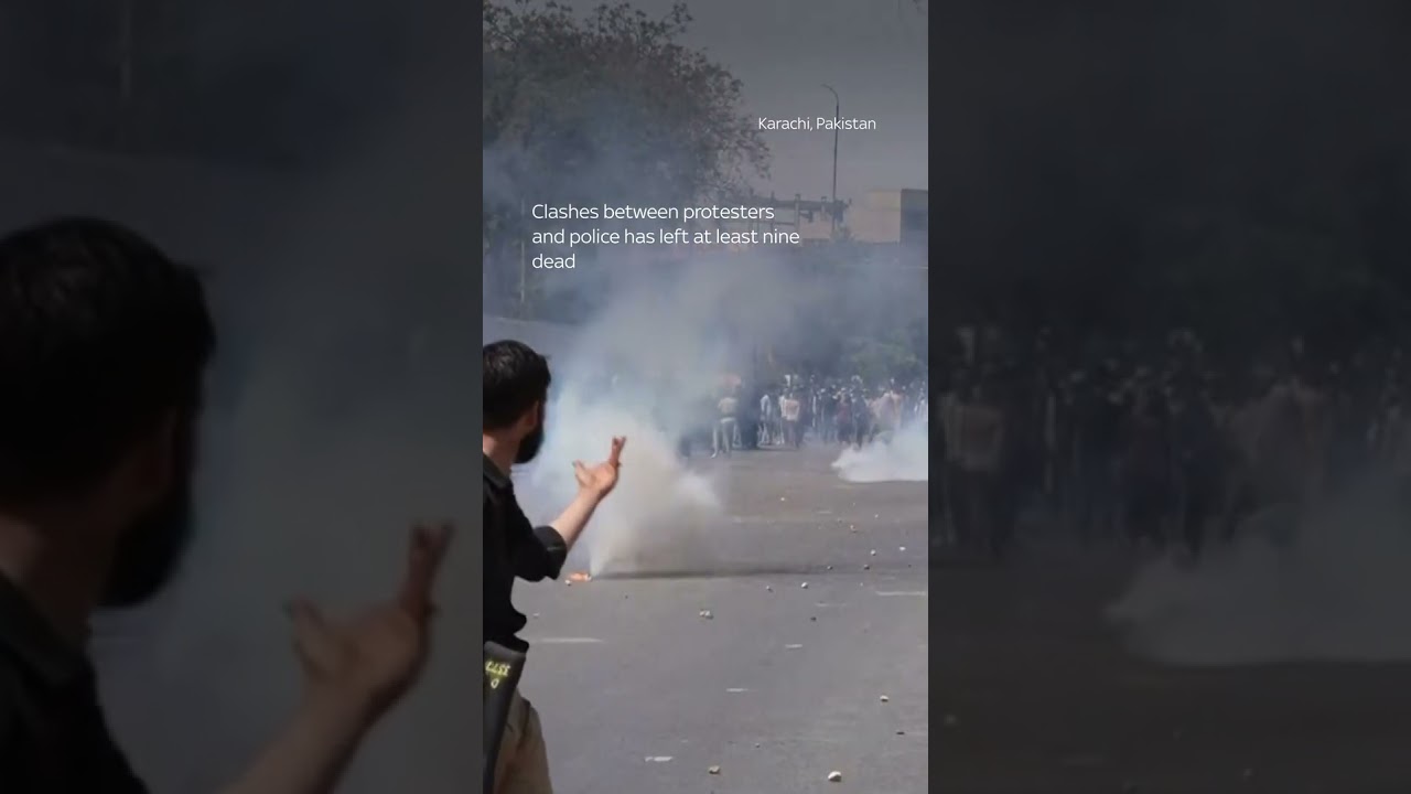 Protests after Khamenei's death