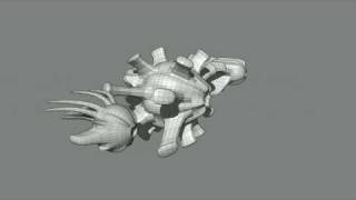 Some spaceship modeling examples for openGL|ES