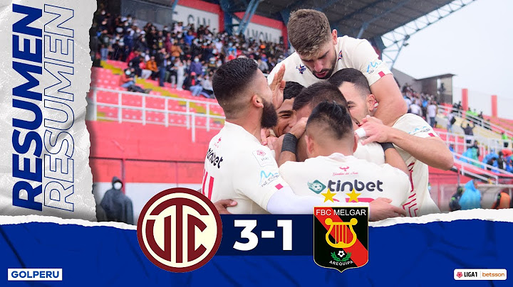 Resumen: UTC vs FBC Melgar (3-1) #LIGA1BETSSONXGOLPERU