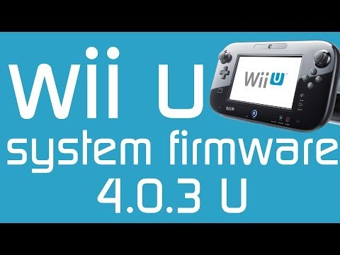 Video: Wii U-firmware-update Nu Live, Voegt Quick Start-optie Toe
