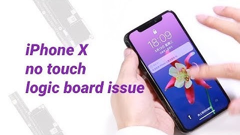 How to Troubleshoot and Fix iPhone X Touch not Working | Motherboard Repair