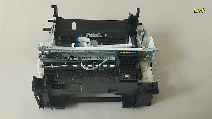 Disassembly Epson inkjet printer WorkForce WF-2840