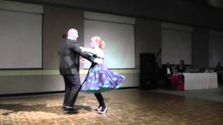 Thomas Board And Gretchen Ross During Marion Countys Dancing With The Stars