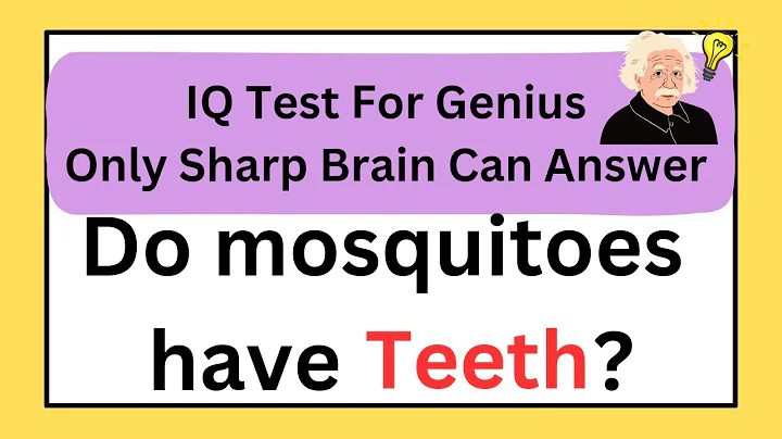 IQ Test For Genius Only - How Smart Are You | 20 Brain Teasing Questions Only Sharp Brain Can Answer