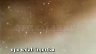 Opo Salahku priyo Lirboyyo