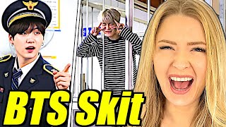 The **FUNNIEST** BTS SKIT EVER (Run BTS 12 REACTION)