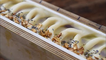 Lemon Lavender Cold Process Soap Making