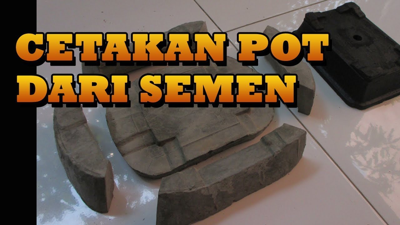  Cetakan  pot  bonsai  dari semen YouTube