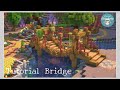 Minecraft ｜How to build Aesthetic Red Bridge | おしゃれな橋の作り方｜Tutorial｜マインクラフト｜horohoro-minecraft