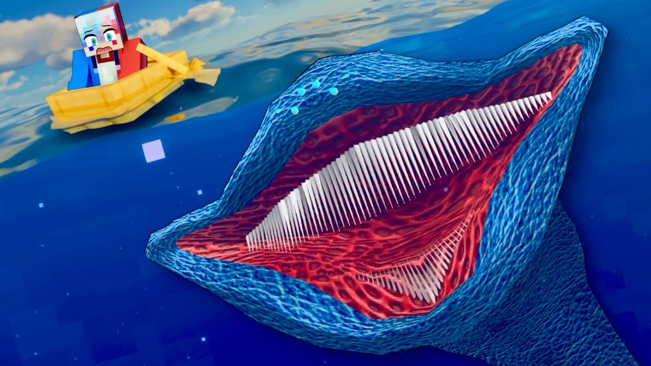 Caution for those with thalassophobia⚠️] Minecraft where you are