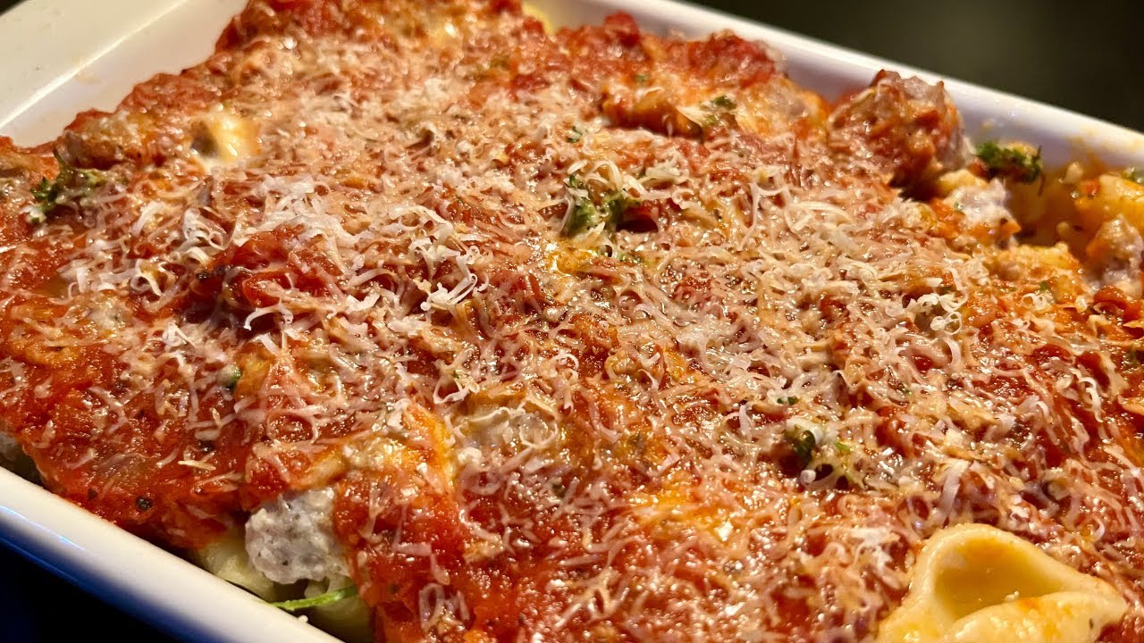 Easy Sausage Pasta Casserole YouTube