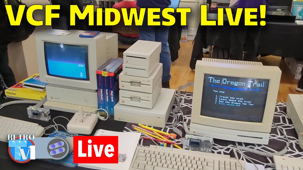 Vcf Midwest π΄Live from VCF Midwest 2024 - Chicago - Day 2 - Vintage Computer ...