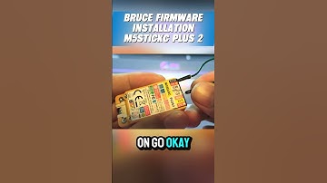 Installing Bruce Firmware on M5StickC  Plus2 // DIY Flipper Zero
