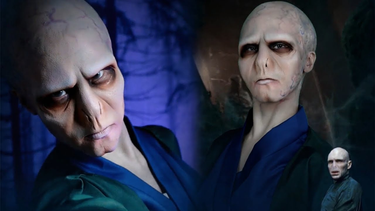 哈利波特，大難不死的男孩，過來受死吧#哈利波特#伏地魔#cosplay #是初九啊