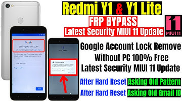 Redmi Y1 & Redmi Y1 Lite Frp bypass Latest Security MIUI 11 Update Without PC 100% Free