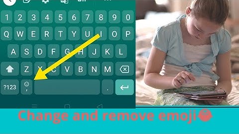 How to remove mobile keyboard emoji button 2020 | Hide keyboard bottom emoji.