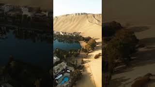 Huacachina Oasis, Peru.🏝️ @efecanefee #shorts #peru #travel