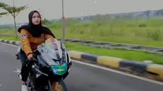 Modifikasi Ninja Rr keren model cewek cantik