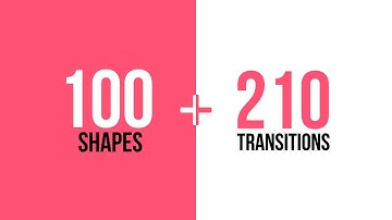 310+ Shape Elements Animation Pack - Premiere Pro Template