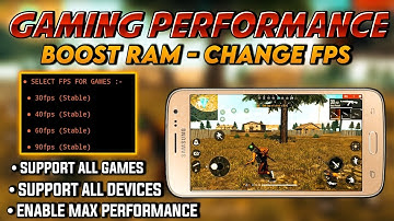 Improve Gaming Performance On Android | Get Instant 60-90 Fps Increase Performance | No Root