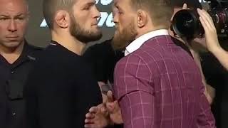 Пресс-конференция Mcgregor vs Khabib