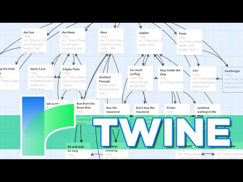 Twine -- Interactive Fiction Design Tool