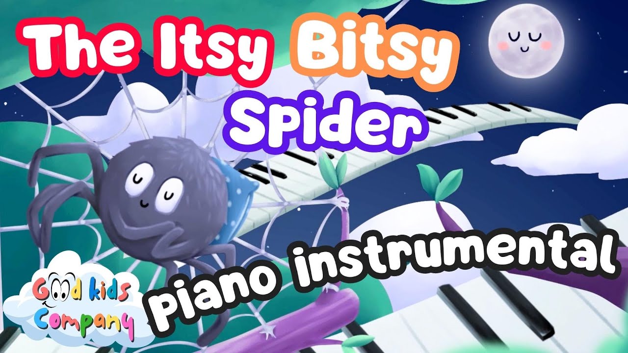 Itsy Bitsy Spider, Nursery Rhymes, Piano, Sheet Music  Piano songs for  beginners, Beginner piano music, Piano music lessons