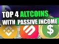 4 COINS TO 4 MILLION | Top Altcoins With Passive Income To Hold For 3-6 Months