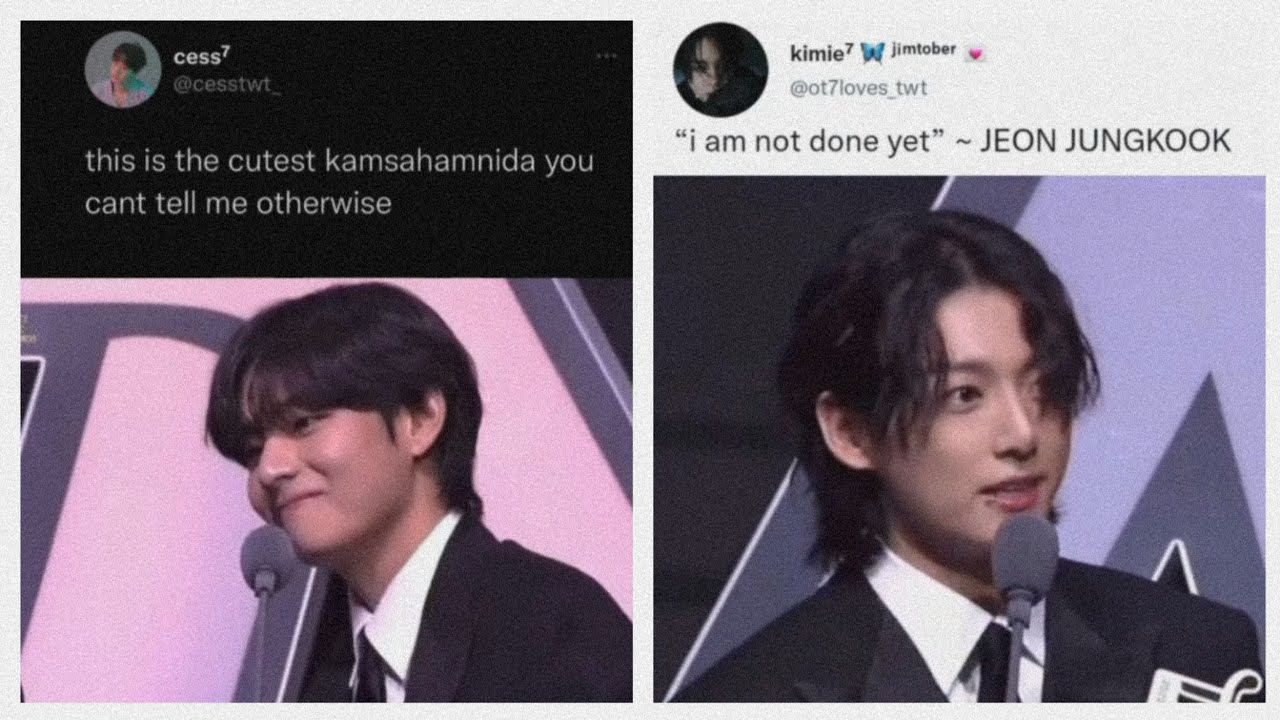 bts army tweets that know how to give fantastic award speeches