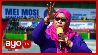 LIVE: RAIS SAMIA ANALIHUTUBIA TAIFA KWENYE MAADHIMISHO YA MEIMOSI MWANZA