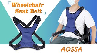 Wheelchair Seat Belt Bed Restraints Safety for Elderly Wheelchair Harness Adult Seatbelt Hospital