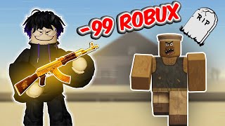 เมื่อผมซื้อ Ak-47 มาไล่ยิง Mutant ? - Roblox【A dusty trip】