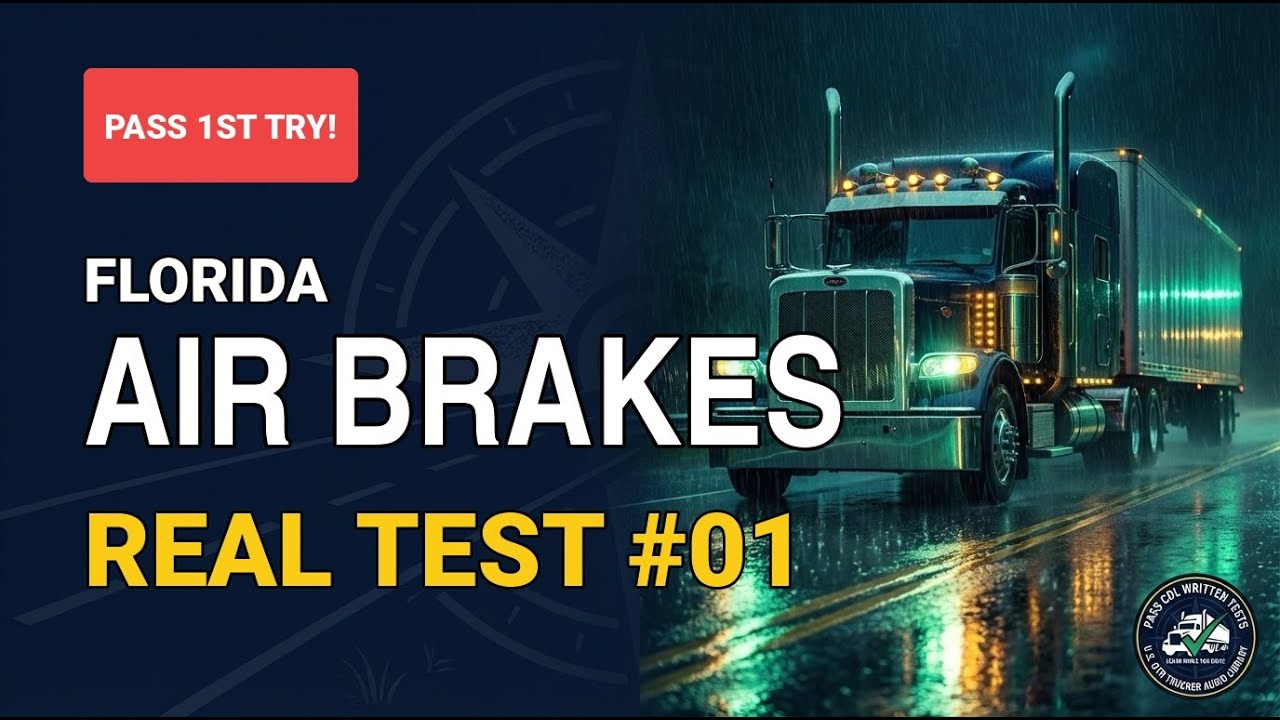 Florida Air Brakes CDL Practice Test 2026 - Real Exam Questions #1 ...