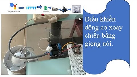 NodeMCU ESP8266 : Điều khiển tốc độ động cơ AC bằng giọng nói với SSR relay #07