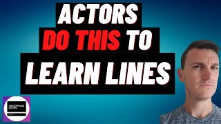 How To Learn Lines FAST | ACTING LESSON